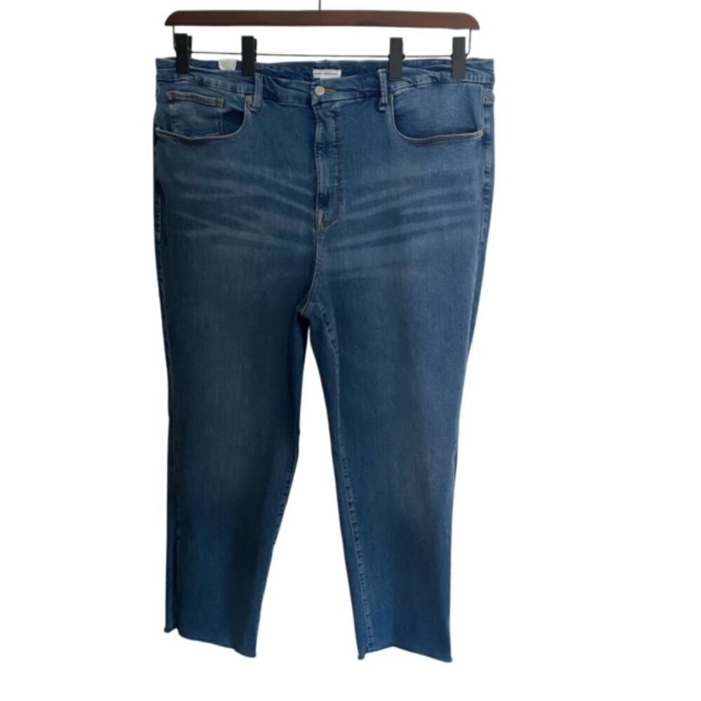 NWT Good American Good Legs Cigarette Jeans Size 28